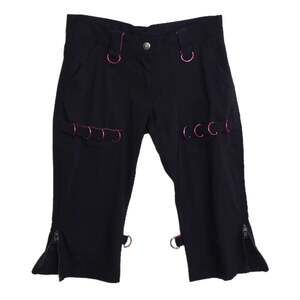 Serious Clothing Los Angeles Rare Y2K Gothic Punk Rave Capris Size 5